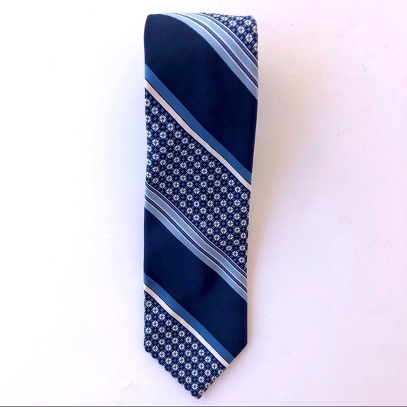 Givenchy Other - Givenchy Vintage Blue Tie Designer Stripes Men